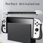 TPU-Schutzhülle mit integrierter Schale und 2 Spielkartensteckplätzen für die Switch OLED-Konsole