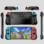 TPU-Schutzhülle mit integrierter Schale und 2 Spielkartensteckplätzen für die Switch OLED-Konsole