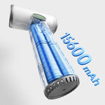 Kabelloser Haartrockner mit 30.000 U/min Hochgeschwindigkeitsmotor, 100-stufig einstellbare Kalt-/Warmluft, 15600mAh Langzeit-Akku