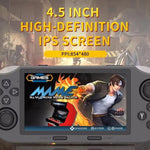 4,5-Zoll-IPS-Bildschirm, 64 GB Handheld-Spielkonsole mit 20.000 vorinstallierten Spielen, SF3000, SF3000 mit 2 Griffen