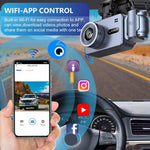 WIFI Connected 4K Three-Lens Auto-Rückfahrkamera, G79