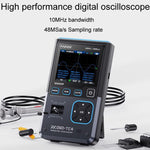 3-in-1 Oszilloskop Transistortester Signalgenerator 10M Bandbreite Burn-In-Sicher, FNIRSI DSO-TC4