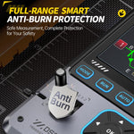 3-in-1 Oszilloskop Transistortester Signalgenerator 10M Bandbreite Burn-In-Sicher, FNIRSI DSO-TC4