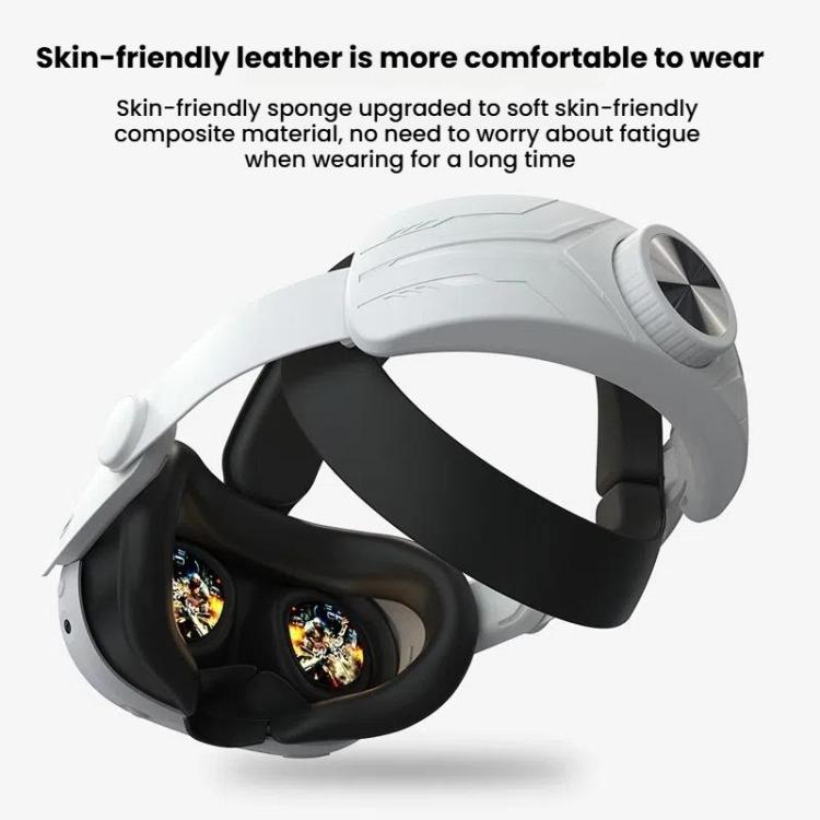 Für Meta Quest 3 / 3S verstellbares Kopfband ohne Gesichtsdruck VR-Kopfgurt Zubehör