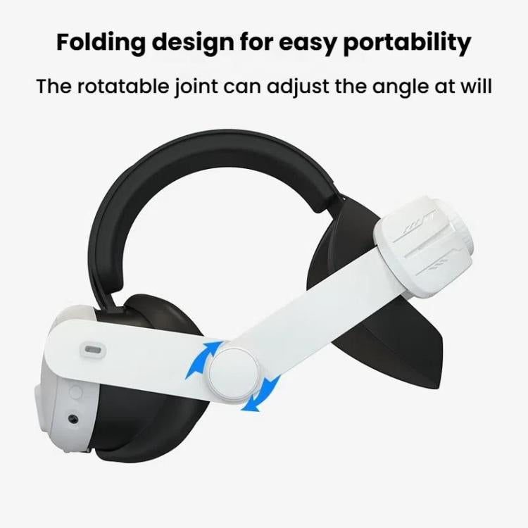 Für Meta Quest 3 / 3S verstellbares Kopfband ohne Gesichtsdruck VR-Kopfgurt Zubehör