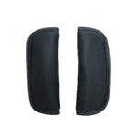 Sicherheitsgurt-Schulterpolster für Kinderwagen, Schwarz Normal, Schwarzer Nylonflicken, Schwarzer Schrittschutz, Schwarz Normal 3tlg/Set, Schwarz Nylon 3tlg/Set