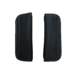 Sicherheitsgurt-Schulterpolster für Kinderwagen, Schwarz Normal, Schwarzer Nylonflicken, Schwarzer Schrittschutz, Schwarz Normal 3tlg/Set, Schwarz Nylon 3tlg/Set