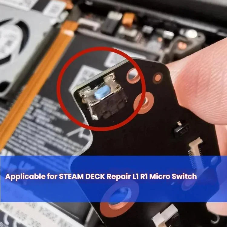 Für Steam Deck 10 Schultertasten L1 R1 Mikroschalter, L1 R1 Mikroschalter