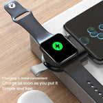 Tragbares magnetisches kabelloses Ladegerät für Apple Watch 1/2/3/4/5/6/7/8/9/10/SE (USB-C)