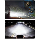 2pcs Mini 1:1 Direct Plug Car LED Headlight Bulb, H1, H3, H7, H11, 9005, 9006, H16, P13W, 9012