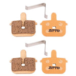 2 Paare ZTTO Mountainbike Vollmetall Kupferbasis Belag Öl-Scheibenbremsbelag, MJ-01B, MJ-01D, MJ-01E, MJ-01F, MJ-02A, MJ-02B, MJ-02D, MJ-02F, MJ-03F, MJ-04B, MJ-05B, MJ-05C, MJ-07B, MJ-07C, MJ-07C mit Loch, MJ-08A, MJ-08B, MJ-11A, MJ-11C, MJ-11D