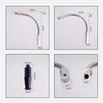 5 Sets ZTTO Fahrrad V-Bremse Biegezubehör Bremszug Staubschutzkappe, 4 Stück / Set