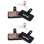 2 Paare ZTTO Fahrrad Scheibenbremsbeläge Mountainbike Halbmetallische Harz-Bremsbeläge, MS-01B, MS-01D, MS-01E, MS-01F, MS-02A, MS-02B, MS-02D, MS-02F, MS-03F, MS-04B, MS-05B, MS-05C, MS-07B, MS-07C, MS-07C mit Loch, MS-08A, MS-08B, MS-11A, MS-11C, MS-11D