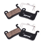 2 Paare ZTTO Fahrrad Scheibenbremsbeläge Mountainbike Halbmetallische Harz-Bremsbeläge, MS-01B, MS-01D, MS-01E, MS-01F, MS-02A, MS-02B, MS-02D, MS-02F, MS-03F, MS-04B, MS-05B, MS-05C, MS-07B, MS-07C, MS-07C mit Loch, MS-08A, MS-08B, MS-11A, MS-11C, MS-11D