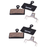 2 Paare ZTTO Fahrrad Scheibenbremsbeläge Mountainbike Halbmetallische Harz-Bremsbeläge, MS-01B, MS-01D, MS-01E, MS-01F, MS-02A, MS-02B, MS-02D, MS-02F, MS-03F, MS-04B, MS-05B, MS-05C, MS-07B, MS-07C, MS-07C mit Loch, MS-08A, MS-08B, MS-11A, MS-11C, MS-11D