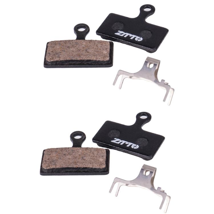 2 Paare ZTTO Fahrrad Scheibenbremsbeläge Mountainbike Halbmetallische Harz-Bremsbeläge, MS-01B, MS-01D, MS-01E, MS-01F, MS-02A, MS-02B, MS-02D, MS-02F, MS-03F, MS-04B, MS-05B, MS-05C, MS-07B, MS-07C, MS-07C mit Loch, MS-08A, MS-08B, MS-11A, MS-11C, MS-11D