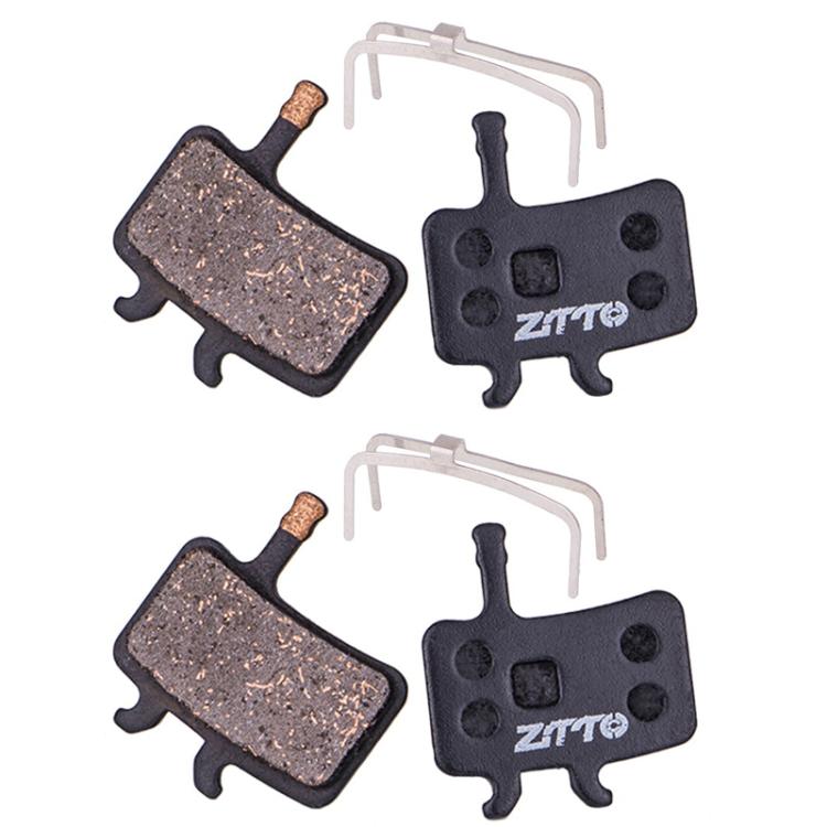 2 Paare ZTTO Fahrrad Scheibenbremsbeläge Mountainbike Halbmetallische Harz-Bremsbeläge, MS-01B, MS-01D, MS-01E, MS-01F, MS-02A, MS-02B, MS-02D, MS-02F, MS-03F, MS-04B, MS-05B, MS-05C, MS-07B, MS-07C, MS-07C mit Loch, MS-08A, MS-08B, MS-11A, MS-11C, MS-11D