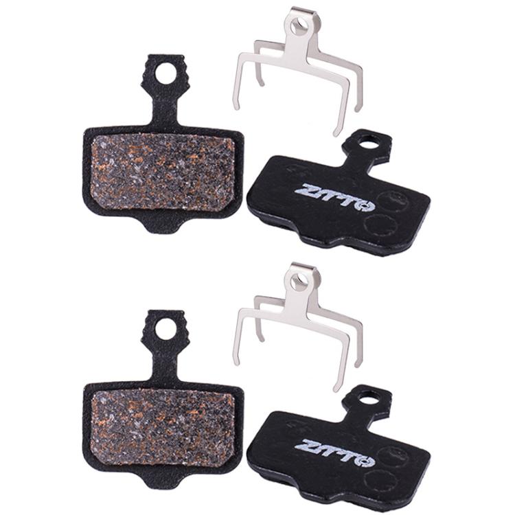 2 Paare ZTTO Fahrrad Scheibenbremsbeläge Mountainbike Halbmetallische Harz-Bremsbeläge, MS-01B, MS-01D, MS-01E, MS-01F, MS-02A, MS-02B, MS-02D, MS-02F, MS-03F, MS-04B, MS-05B, MS-05C, MS-07B, MS-07C, MS-07C mit Loch, MS-08A, MS-08B, MS-11A, MS-11C, MS-11D