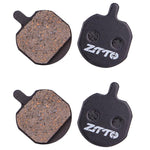 2 Paare ZTTO Fahrrad Scheibenbremsbeläge Mountainbike Halbmetallische Harz-Bremsbeläge, MS-01B, MS-01D, MS-01E, MS-01F, MS-02A, MS-02B, MS-02D, MS-02F, MS-03F, MS-04B, MS-05B, MS-05C, MS-07B, MS-07C, MS-07C mit Loch, MS-08A, MS-08B, MS-11A, MS-11C, MS-11D