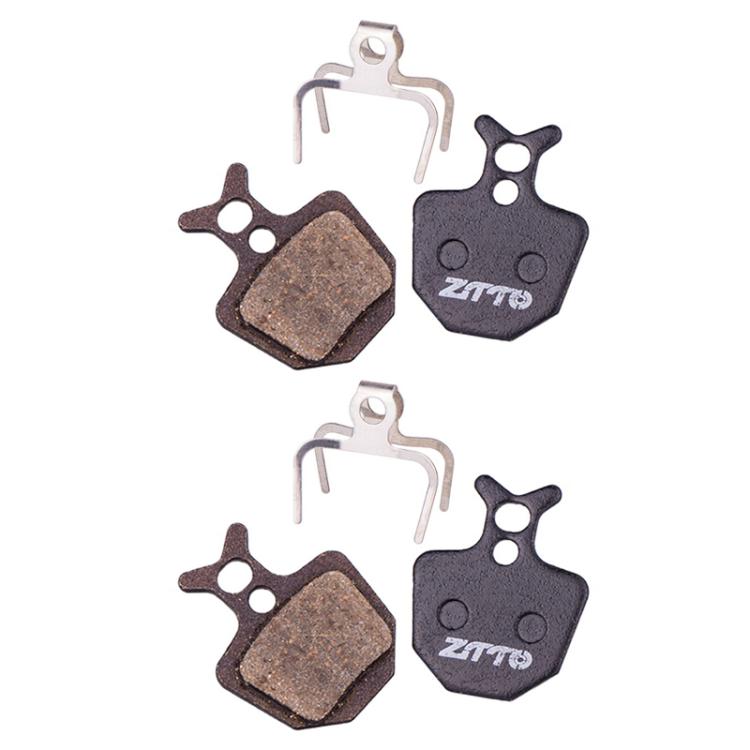 2 Paare ZTTO Fahrrad Scheibenbremsbeläge Mountainbike Halbmetallische Harz-Bremsbeläge, MS-01B, MS-01D, MS-01E, MS-01F, MS-02A, MS-02B, MS-02D, MS-02F, MS-03F, MS-04B, MS-05B, MS-05C, MS-07B, MS-07C, MS-07C mit Loch, MS-08A, MS-08B, MS-11A, MS-11C, MS-11D