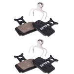 2 Paare ZTTO Fahrrad Scheibenbremsbeläge Mountainbike Halbmetallische Harz-Bremsbeläge, MS-01B, MS-01D, MS-01E, MS-01F, MS-02A, MS-02B, MS-02D, MS-02F, MS-03F, MS-04B, MS-05B, MS-05C, MS-07B, MS-07C, MS-07C mit Loch, MS-08A, MS-08B, MS-11A, MS-11C, MS-11D