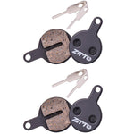 2 Paare ZTTO Fahrrad Scheibenbremsbeläge Mountainbike Halbmetallische Harz-Bremsbeläge, MS-01B, MS-01D, MS-01E, MS-01F, MS-02A, MS-02B, MS-02D, MS-02F, MS-03F, MS-04B, MS-05B, MS-05C, MS-07B, MS-07C, MS-07C mit Loch, MS-08A, MS-08B, MS-11A, MS-11C, MS-11D