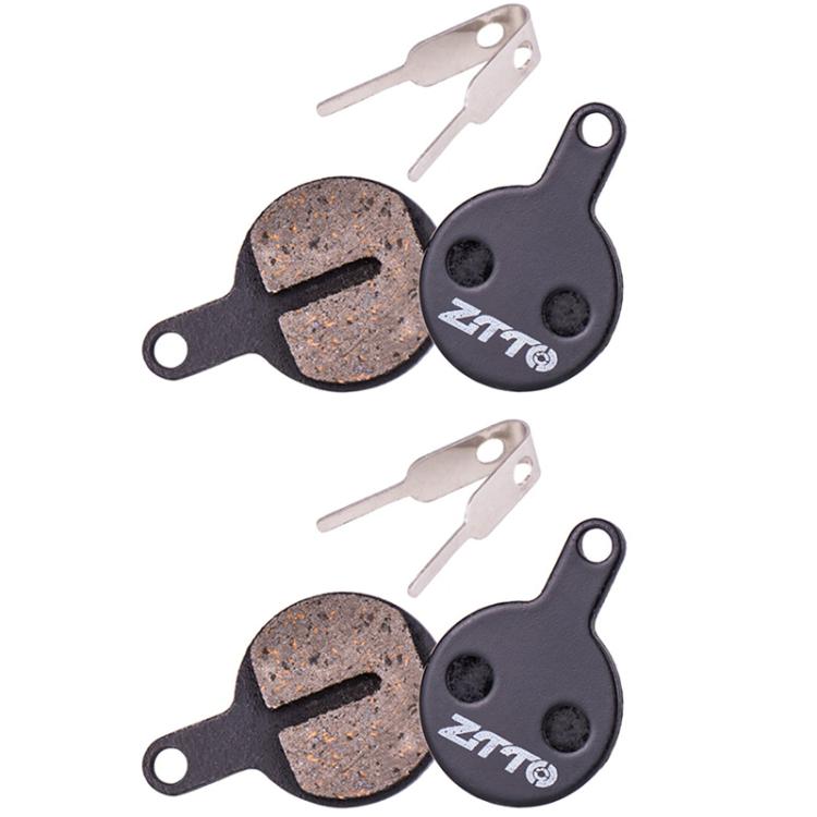 2 Paare ZTTO Fahrrad Scheibenbremsbeläge Mountainbike Halbmetallische Harz-Bremsbeläge, MS-01B, MS-01D, MS-01E, MS-01F, MS-02A, MS-02B, MS-02D, MS-02F, MS-03F, MS-04B, MS-05B, MS-05C, MS-07B, MS-07C, MS-07C mit Loch, MS-08A, MS-08B, MS-11A, MS-11C, MS-11D