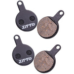 2 Paare ZTTO Fahrrad Scheibenbremsbeläge Mountainbike Halbmetallische Harz-Bremsbeläge, MS-01B, MS-01D, MS-01E, MS-01F, MS-02A, MS-02B, MS-02D, MS-02F, MS-03F, MS-04B, MS-05B, MS-05C, MS-07B, MS-07C, MS-07C mit Loch, MS-08A, MS-08B, MS-11A, MS-11C, MS-11D