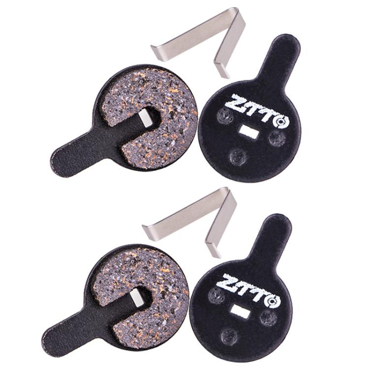 2 Paare ZTTO Fahrrad Scheibenbremsbeläge Mountainbike Halbmetallische Harz-Bremsbeläge, MS-01B, MS-01D, MS-01E, MS-01F, MS-02A, MS-02B, MS-02D, MS-02F, MS-03F, MS-04B, MS-05B, MS-05C, MS-07B, MS-07C, MS-07C mit Loch, MS-08A, MS-08B, MS-11A, MS-11C, MS-11D