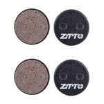 2 Paare ZTTO Fahrrad Scheibenbremsbeläge Mountainbike Halbmetallische Harz-Bremsbeläge, MS-01B, MS-01D, MS-01E, MS-01F, MS-02A, MS-02B, MS-02D, MS-02F, MS-03F, MS-04B, MS-05B, MS-05C, MS-07B, MS-07C, MS-07C mit Loch, MS-08A, MS-08B, MS-11A, MS-11C, MS-11D