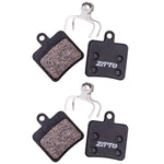 2 Paare ZTTO Fahrrad Scheibenbremsbeläge Mountainbike Halbmetallische Harz-Bremsbeläge, MS-01B, MS-01D, MS-01E, MS-01F, MS-02A, MS-02B, MS-02D, MS-02F, MS-03F, MS-04B, MS-05B, MS-05C, MS-07B, MS-07C, MS-07C mit Loch, MS-08A, MS-08B, MS-11A, MS-11C, MS-11D