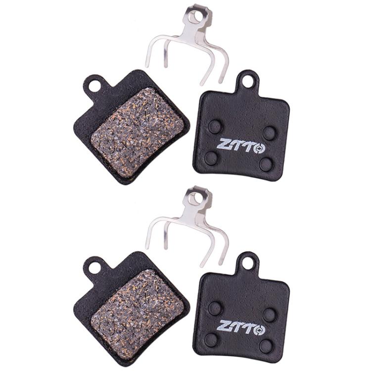 2 Paare ZTTO Fahrrad Scheibenbremsbeläge Mountainbike Halbmetallische Harz-Bremsbeläge, MS-01B, MS-01D, MS-01E, MS-01F, MS-02A, MS-02B, MS-02D, MS-02F, MS-03F, MS-04B, MS-05B, MS-05C, MS-07B, MS-07C, MS-07C mit Loch, MS-08A, MS-08B, MS-11A, MS-11C, MS-11D