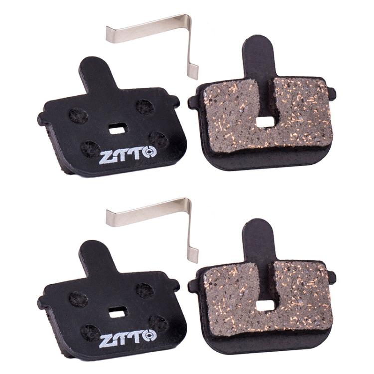 2 Paare ZTTO Fahrrad Scheibenbremsbeläge Mountainbike Halbmetallische Harz-Bremsbeläge, MS-01B, MS-01D, MS-01E, MS-01F, MS-02A, MS-02B, MS-02D, MS-02F, MS-03F, MS-04B, MS-05B, MS-05C, MS-07B, MS-07C, MS-07C mit Loch, MS-08A, MS-08B, MS-11A, MS-11C, MS-11D