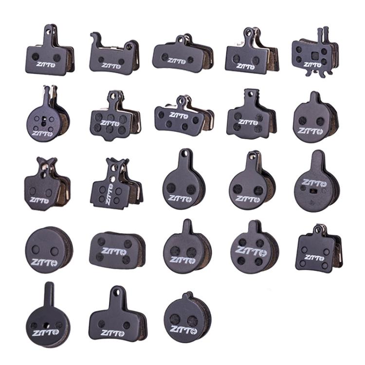 2 Paare ZTTO Fahrrad Scheibenbremsbeläge Mountainbike Halbmetallische Harz-Bremsbeläge, MS-01B, MS-01D, MS-01E, MS-01F, MS-02A, MS-02B, MS-02D, MS-02F, MS-03F, MS-04B, MS-05B, MS-05C, MS-07B, MS-07C, MS-07C mit Loch, MS-08A, MS-08B, MS-11A, MS-11C, MS-11D