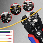 D2 Automatische Multifunktionale Crimp- und Abisolierzange Tragbares Elektriker-Drahtwerkzeug