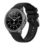 Bluetooth-Telefonie KI-Sprachassistent Wasserdichte Sport-Smartwatch, schwarzes Silikonarmband, gold-rosa Silikonarmband, silber-graues Silikonarmband, gold-raues Stahlarmband + rosa Silikonarmband, silber-raues Stahlarmband + graues Silikonarmband...