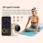 Bluetooth-Telefonie KI-Sprachassistent Wasserdichte Sport-Smartwatch, schwarzes Silikonarmband, gold-rosa Silikonarmband, silber-graues Silikonarmband, gold-raues Stahlarmband + rosa Silikonarmband, silber-raues Stahlarmband + graues Silikonarmband...