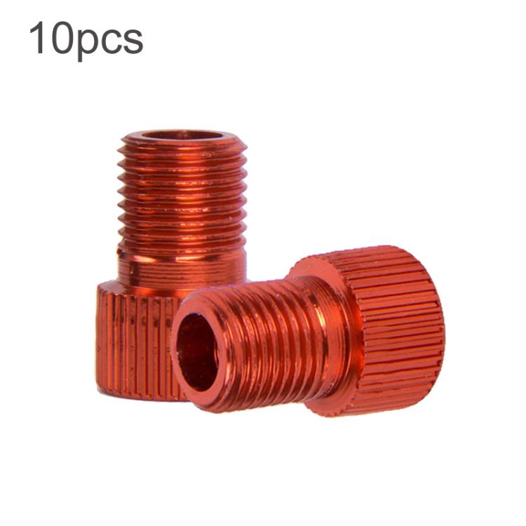 10 Stück ZTTO Mountain Road Fahrrad Presta-zu-Schrader Ventil Adapter-Kit