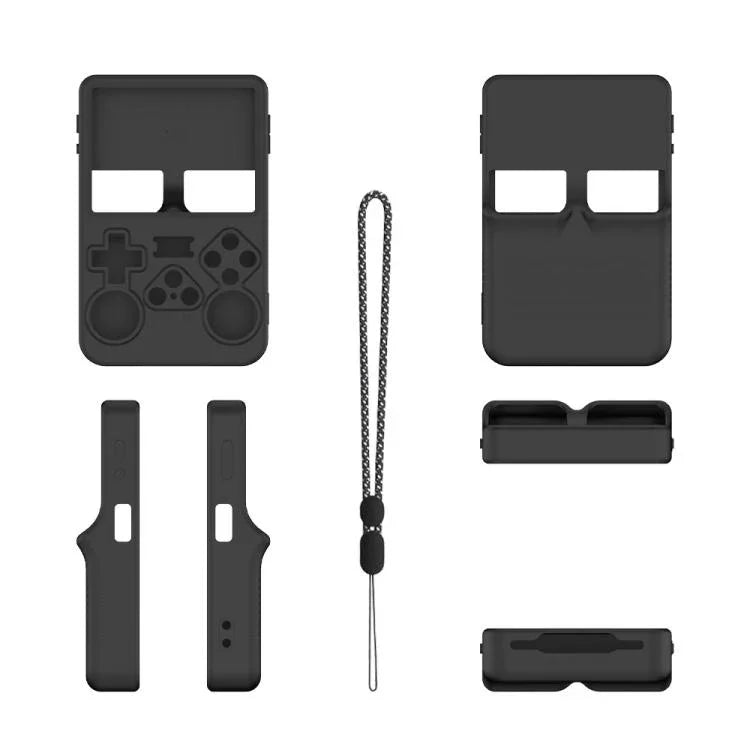 Staubdichte Silikon-Schutzhülle für ANBERNIC R36S Handheld-Spielkonsolen