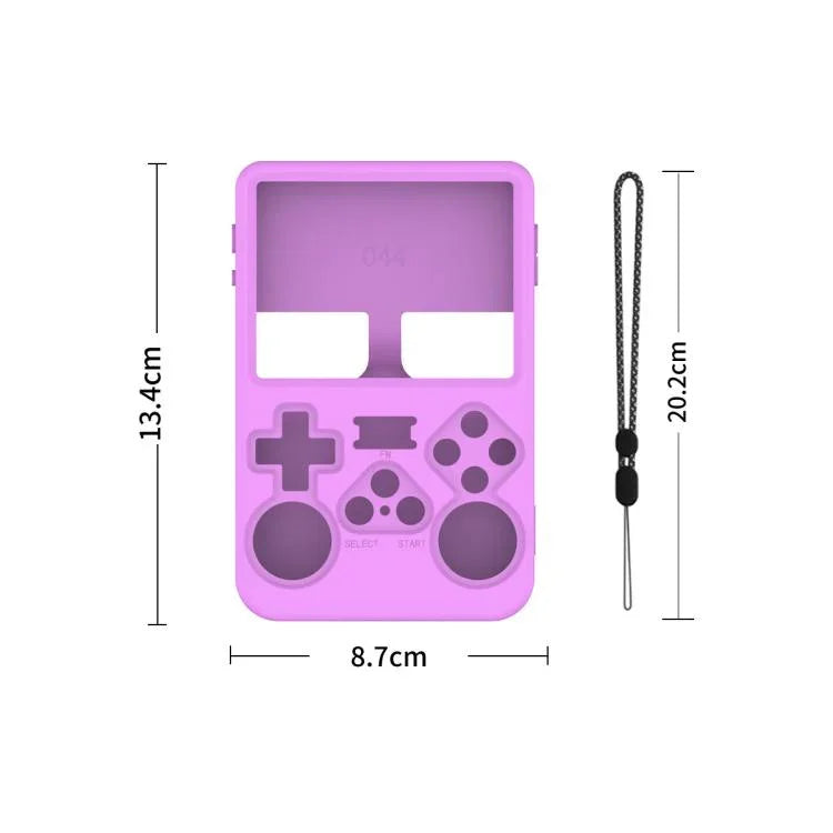 Staubdichte Silikon-Schutzhülle für ANBERNIC R36S Handheld-Spielkonsolen