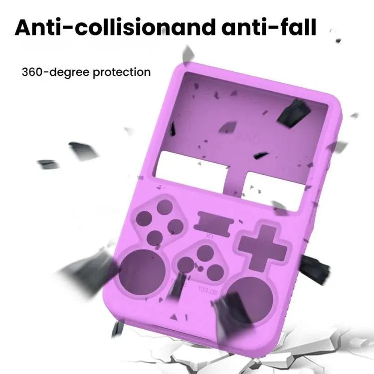 Staubdichte Silikon-Schutzhülle für ANBERNIC R36S Handheld-Spielkonsolen
