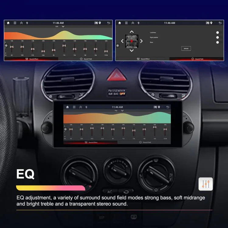 Für Volkswagen Beetle 2002–2010 6,86 Zoll 2+64G Horizontaler Bildschirm Android Auto-Player, Standard, Standard+AHD+Mikrofon