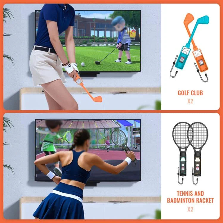 JYS NS2281 Für Nintendo Switch 2 Sport 9-in-1 Gaming-Sportset Linker und rechter Griff Zubehör