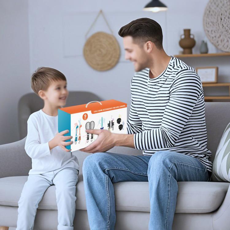 JYS NS2281 Für Nintendo Switch 2 Sport 9-in-1 Gaming-Sportset Linker und rechter Griff Zubehör