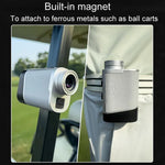 PGM JQ018 Mini Magnetischer, Neigungskompensierter Golf-Entfernungsmesser für die Tasche 1200 Yards