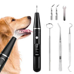 Ultraschall-Zahnreinigungsset für Haustiere, Zahnputzset für Hunde, Zahnsteinentferner, Zahnpflegegerät