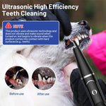 Ultraschall-Zahnreinigungsset für Haustiere, Zahnputzset für Hunde, Zahnsteinentferner, Zahnpflegegerät