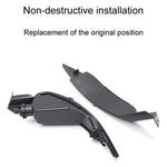 For Ford Fiesta 2009-2015 Hatchback Rear Bumper Fog Lights Tail Lamp Reflector OE 8A6115500AB, Red Left, Red Right, Gray Left, Gray Right