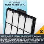 9991467-R4 Ultra-Feinfilterplatten-Set für Dolphin Active 20 Explorer E30 M600 Proteus