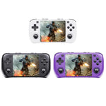 H36S 3,5-Zoll-IPS-HD-Bildschirm Retro-PSP-Spielkonsole Linux-System GBA Handheld-Videospielkonsole, 64 GB, 128 GB